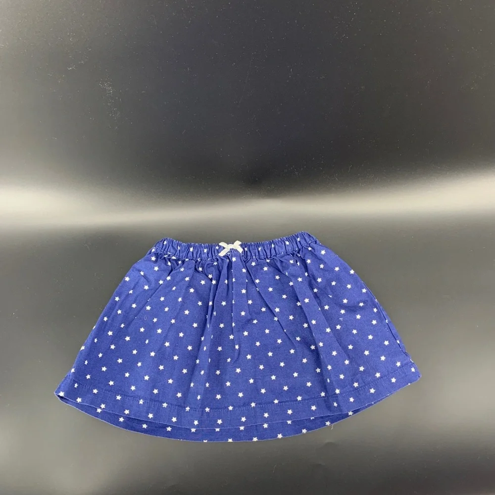 Carter’s star skort - 3T - blue and white
